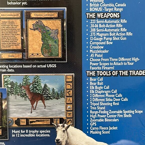 1999 Rocky Mountain Trophy Hunter 2 Above The Treeline PC CD-ROM Windows 95/98 - Picture 14 of 17